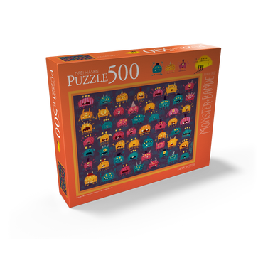 54 monsters 500 Jigsaw Puzzle box view1