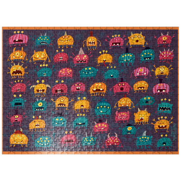 puzzleplate 54 monsters 500 Jigsaw Puzzle