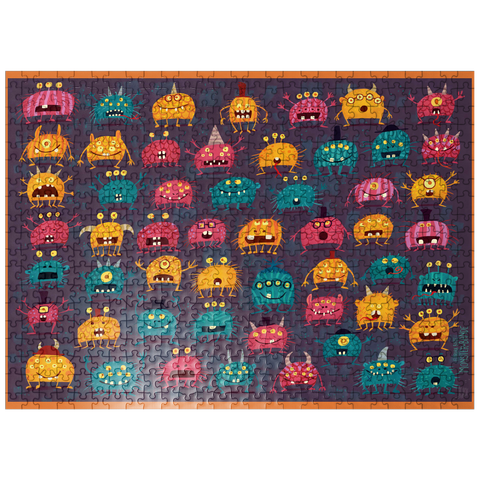 puzzleplate 54 monsters 500 Jigsaw Puzzle