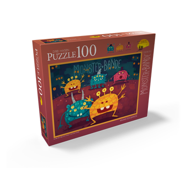 Monster gang 100 Jigsaw Puzzle box view1