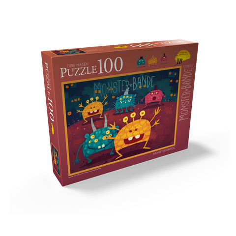 Monster gang 100 Jigsaw Puzzle box view1