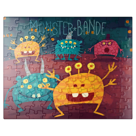 puzzleplate Monster gang 100 Jigsaw Puzzle