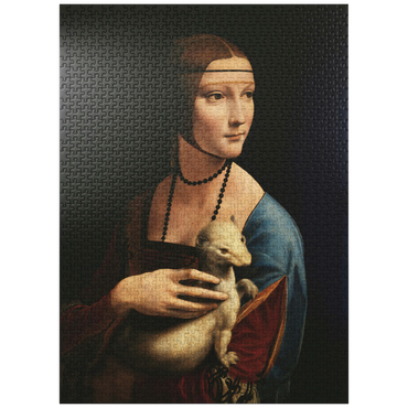 puzzleplate Lady with the ermine 1000 Jigsaw Puzzle