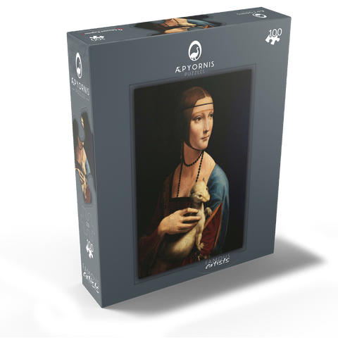 Lady with the ermine by Leonardo da Vinci 100 Jigsaw Puzzle box view1