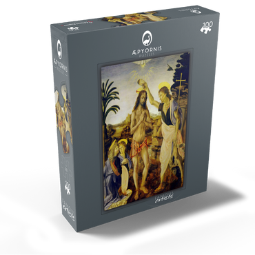 The Baptism of Christ by Leonardo da Vinci 100 Jigsaw Puzzle box view1