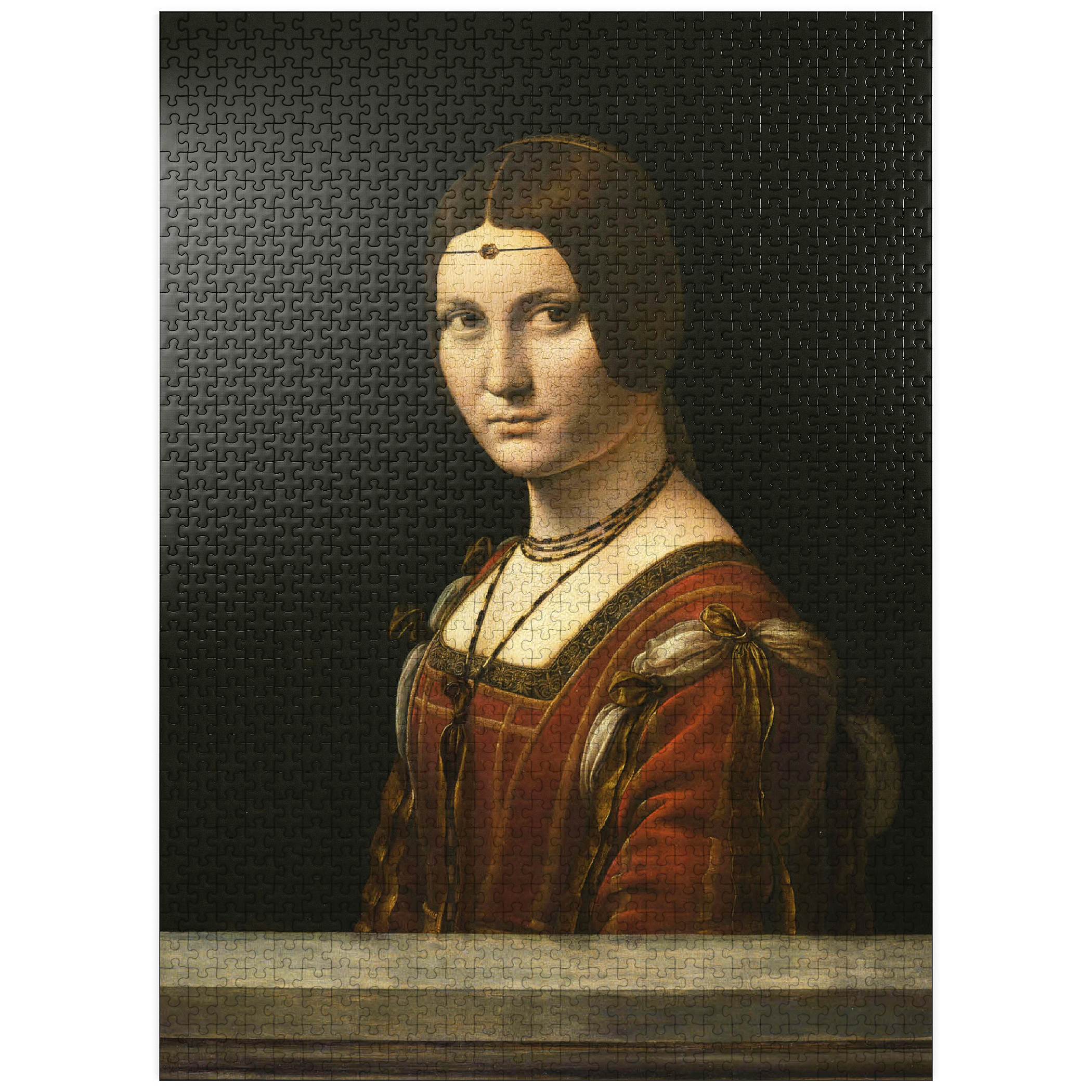La Belle Ferronnière by Leonardo da Vinci – MyPuzzle.com USA La Belle Ferronnière by Leonardo da Vinci – MyPuzzle.com USA