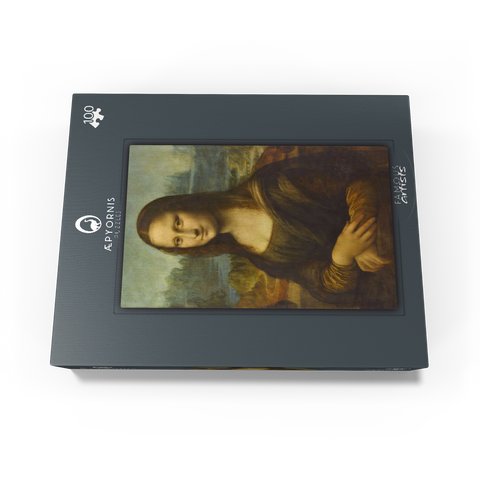 Mona Lisa - Lisa del Giocondo by Leonardo da Vinci 100 Jigsaw Puzzle box view1