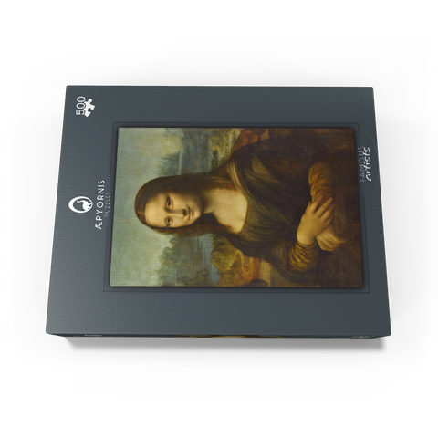 Mona Lisa - Lisa del Giocondo by Leonardo da Vinci 500 Jigsaw Puzzle box view1