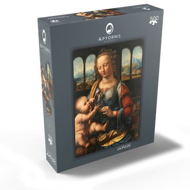 Madonna with the carnation by Leonardo da Vinci 500 Jigsaw Puzzle box view1