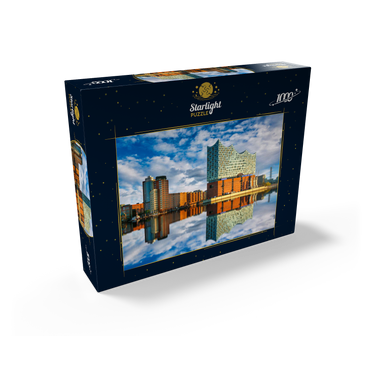 Reflection of the Elbe Philharmonic Hall in Hamburg 1000 Jigsaw Puzzle box view1