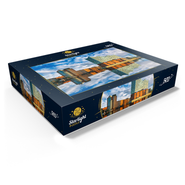 Reflection of the Elbe Philharmonic Hall in Hamburg 500 Jigsaw Puzzle box view1