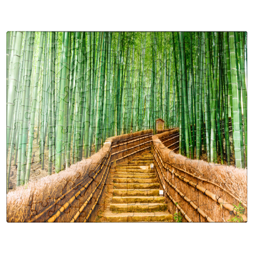 puzzleplate Kyoto Japan in Bamboo Forest 100 Jigsaw Puzzle