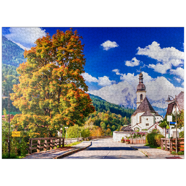puzzleplate Ramsau near Berchtesgaden, Germany 1000 Jigsaw Puzzle
