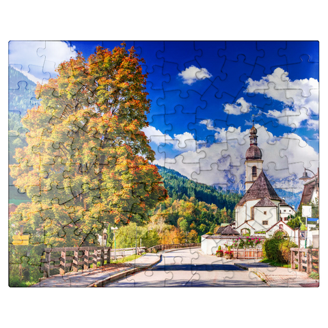 puzzleplate Ramsau near Berchtesgaden Germany 100 Jigsaw Puzzle
