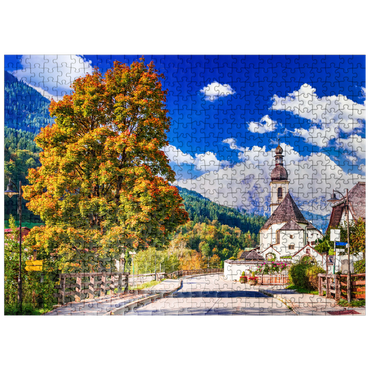 puzzleplate Ramsau near Berchtesgaden Germany 500 Jigsaw Puzzle