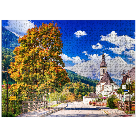 puzzleplate Ramsau near Berchtesgaden Germany 500 Jigsaw Puzzle