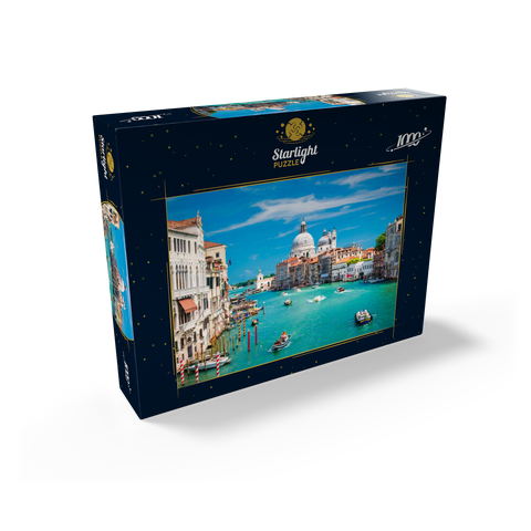 Grand Canal in sunshine in summer, Venice, Italy 1000 Jigsaw Puzzle box view1