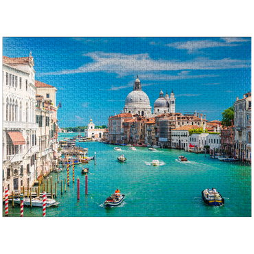 puzzleplate Grand Canal in sunshine in summer, Venice, Italy 1000 Jigsaw Puzzle