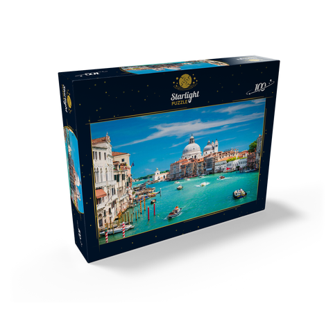Grand Canal in the Sunshine of Summer in Venice Italy 100 Jigsaw Puzzle box view1