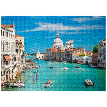 puzzleplate Grand Canal in the Sunshine of Summer in Venice Italy 500 Jigsaw Puzzle