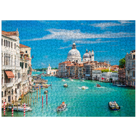 puzzleplate Grand Canal in the Sunshine of Summer in Venice Italy 500 Jigsaw Puzzle