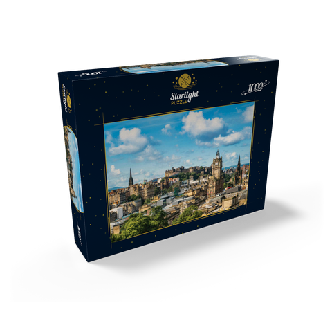 Edinburgh Castle, from the view of Carlton Hill 1000 Jigsaw Puzzle box view1