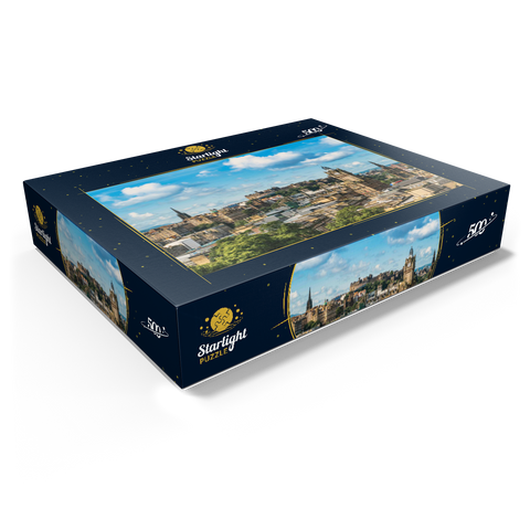 Edinburgh Castle from the view of Carlton Hill 500 Jigsaw Puzzle box view1