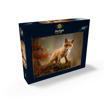 A young curious fox in the forest 500 Jigsaw Puzzle box view1