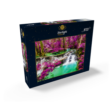 Huay Mae Khamin Waterfall, Thailand 1000 Jigsaw Puzzle box view1