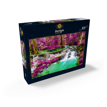 Huay Mae Khamin Waterfall Thailand 100 Jigsaw Puzzle box view1