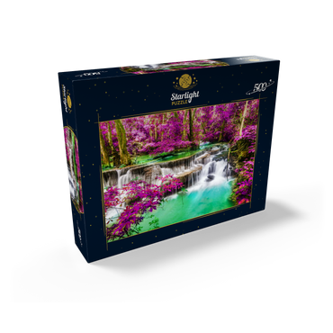 Huay Mae Khamin Waterfall Thailand 500 Jigsaw Puzzle box view1