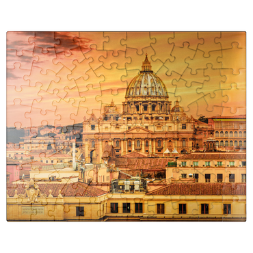puzzleplate Vatican City Rome 100 Jigsaw Puzzle
