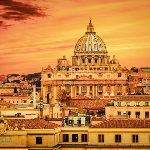 Vatican City Rome 100 Jigsaw Puzzle 3D Modell