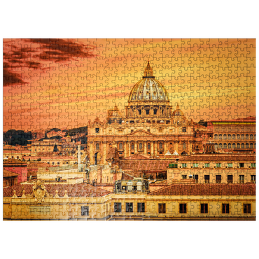 puzzleplate Vatican City Rome 500 Jigsaw Puzzle