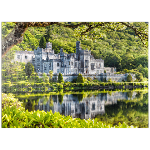 puzzleplate Kylemore Abbey in Connemara, County Galway, Ireland 1000 Jigsaw Puzzle