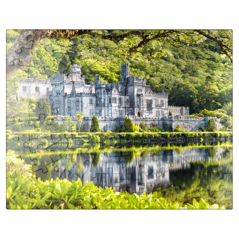 puzzleplate Kylemore Abbey in Connemara County Galway Ireland 100 Jigsaw Puzzle