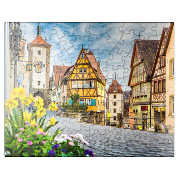 puzzleplate Rothenburg ob der Taube 100 Jigsaw Puzzle
