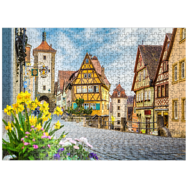puzzleplate Rothenburg ob der Taube 500 Jigsaw Puzzle