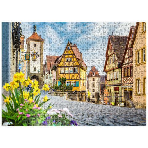 puzzleplate Rothenburg ob der Taube 500 Jigsaw Puzzle