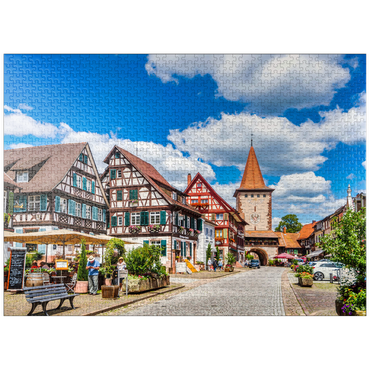 puzzleplate Gengenbach, Black Forest, Germany 1000 Jigsaw Puzzle