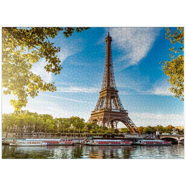 puzzleplate Eiffel Tower, Paris. France 1000 Jigsaw Puzzle