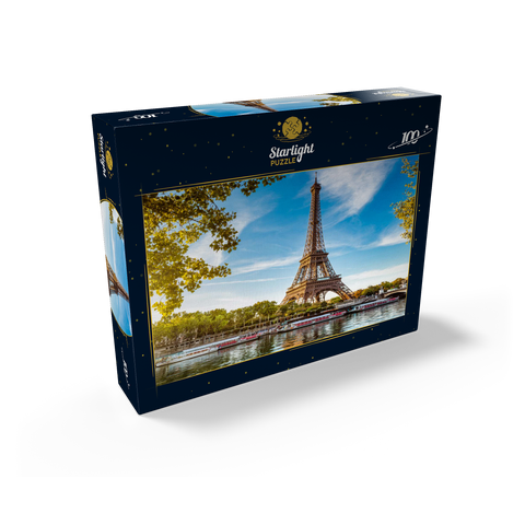 Eiffel Tower Paris France 100 Jigsaw Puzzle box view1