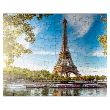 puzzleplate Eiffel Tower Paris France 100 Jigsaw Puzzle