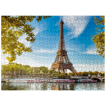 puzzleplate Eiffel Tower Paris France 500 Jigsaw Puzzle
