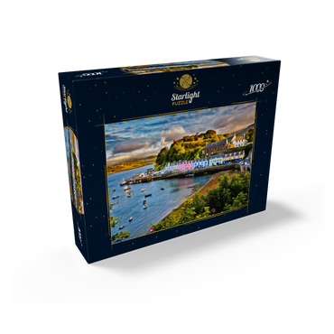 View of Portree before sunset, Isle of Skye, Scotland 1000 Jigsaw Puzzle box view1