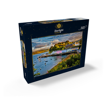 View of Portree before sunset Isle of Skye Scotland 500 Jigsaw Puzzle box view1