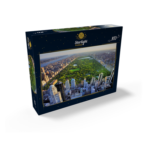 Aerial view of Central Park Manhattan New York 100 Jigsaw Puzzle box view1