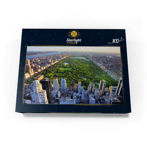 Aerial view of Central Park Manhattan New York 100 Jigsaw Puzzle box view1