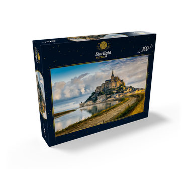 Morning view of Mont Saint-Michel France 100 Jigsaw Puzzle box view1