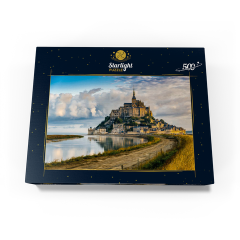 Morning view of Mont Saint-Michel France 500 Jigsaw Puzzle box view1